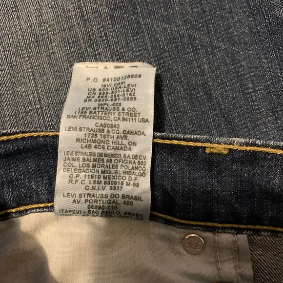 Levi’s 515 Low Boot Cut Denim Jeans Size 12 L/C Medium Wash Blue Bootcut - Picture 6 of 8